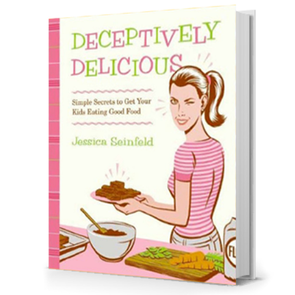 Deceptively Delicious Jessica Seinfeld Hardcover Spiral Cookbook